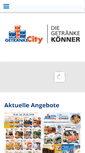 Mobile Screenshot of getraenkecity.de